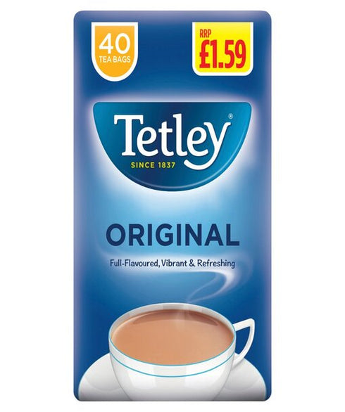 Tetley Original PMP Tea Bags x40